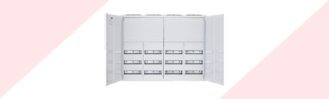 Feldverteiler Reihenklemmen 165mm