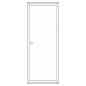 Preview: Zählerschrank 3.HZ 4 Zähler, Höhe 1400mm (Tür)