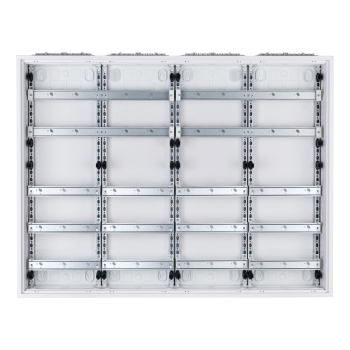 Preview: F-Tronic AP Feldverteiler Reihenklemmen 165mm, 4x5-reihig, 240TE (ohne Abdeckung)