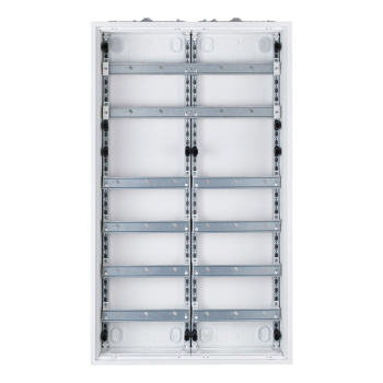 Preview: F-Tronic AP Feldverteiler Reihenklemmen 165mm, 2x6-​reihig, 144TE (ohne Abdeckung)