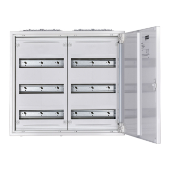 F-TRONIC AP Feldverteiler 165mm, 2-feldrig, 3-reihig, 72TE