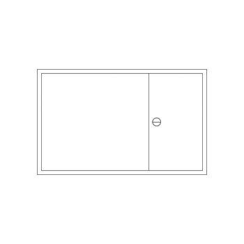 Preview: AP Feldverteiler mit Tür, 140mm, 3x3-reihig, 108TE | SCHIEGL