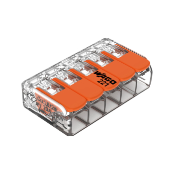 Dosenklemmen COMPACT 5-​polig | VPE 25 Stk | WAGO