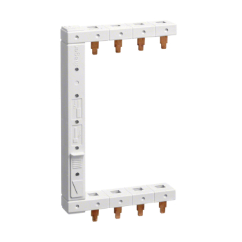 Hager KCF663L Phasenschiene 3-pol +N, 10mm², 2-reihig