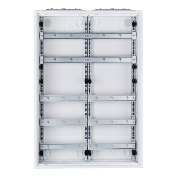 F-Tronic AP Feldverteiler Reihenklemmen, 2x5-​reihig, 120TE (ohne Abdeckung)