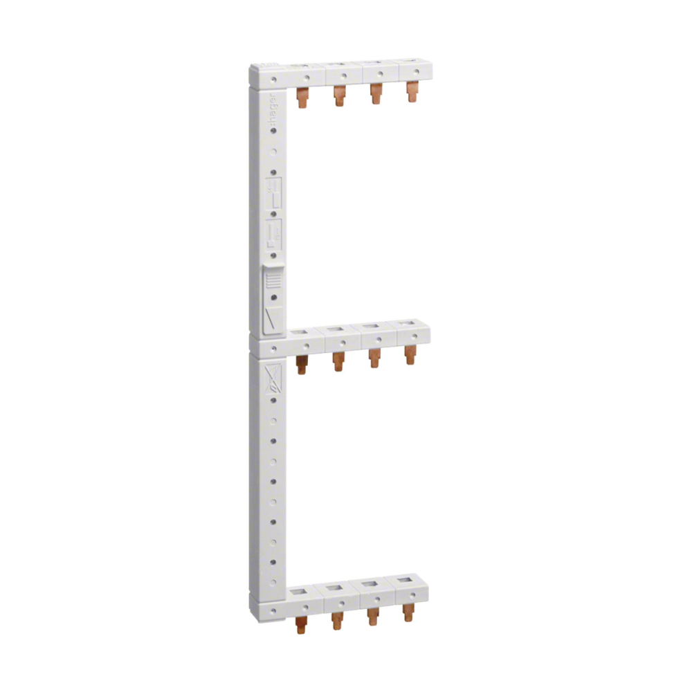 Hager KCF668L Phasenschiene 3-pol +N, 10mm², 3-reihig