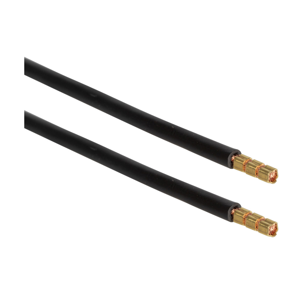 Pollmann Verdrahtungsbrücke, 10mm², beidseitig Aderendhülsen, schwarz