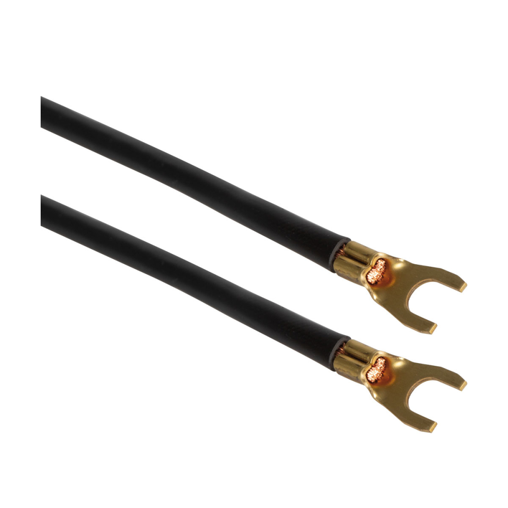Pollmann Verdrahtungsbrücke, 10mm², beidseitig Gabelschuh, schwarz
