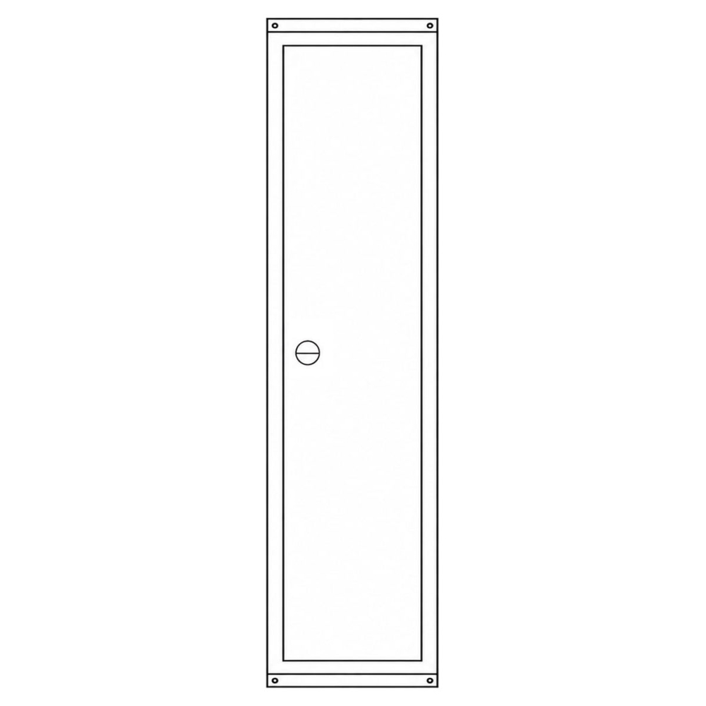 Zählerschrank 3.HZ 1 Zählerplatz, Höhe 1100mm (Tür)