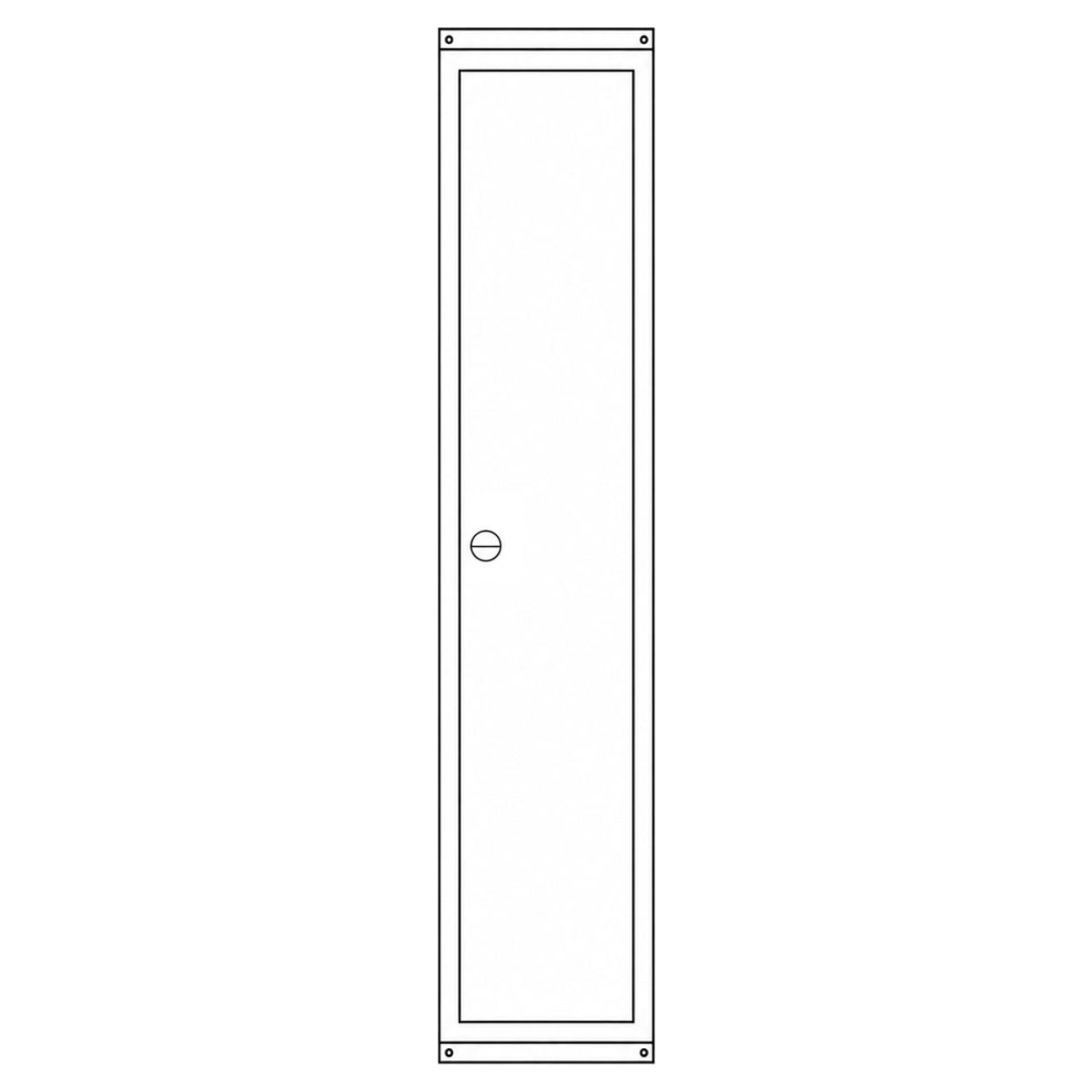 Zählerschrank 3.HZ 1 Zähler, TSG, Höhe 1400mm (Tür)